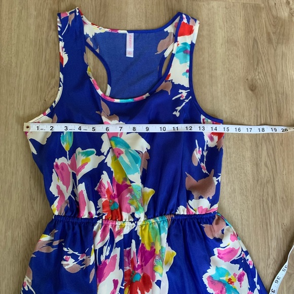 Floral High Low Dress - Picture 6 of 7